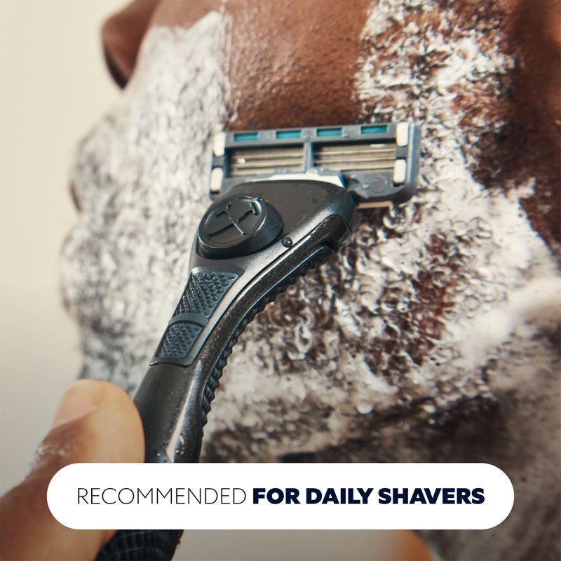 slide 8 of 9, Dollar Shave Club 6-Blade Razor Refill - Compatible with 4 and 6 Blade Handles - 4ct - Trial Size, 4 ct