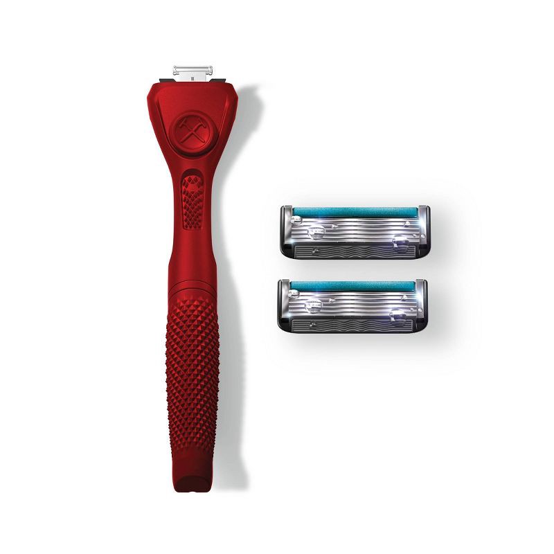 slide 6 of 7, Dollar Shave Club 6-Blade Men's Razor Starter Set - 1 Handle + 2 Cartridges, 1 ct