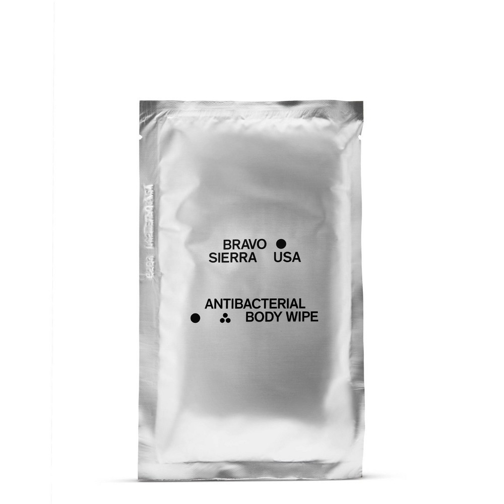 slide 3 of 7, BRAVO SIERRA Antibacterial Extra-Thick Biodegradable Body Wipes - 10ct, 10 ct