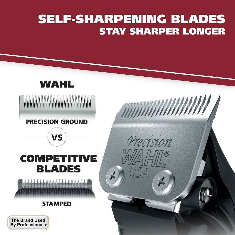 slide 4 of 10, Wahl Color Pro Plus Corded Electric Hair Clipper Set with Color Coded Attachment Guards, 1 ct