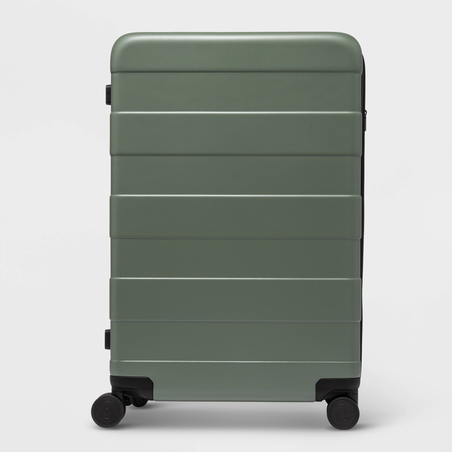 Hardside 30" Large Checked Spinner Suitcase Green Made By Design 1 ct Shipt