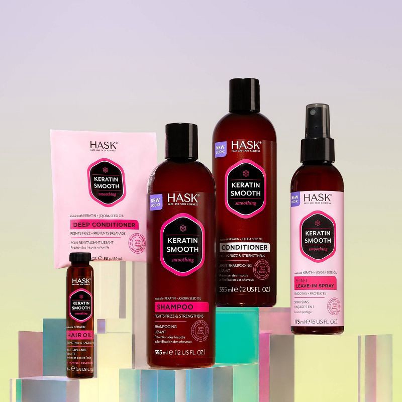 slide 4 of 8, Hask Keratin Protein 5-in-1 Leave in Spray - 6 fl oz, 6 fl oz