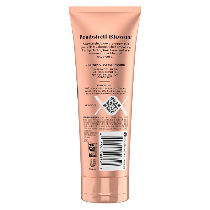 slide 2 of 10, Nexxus Weightless Style Smooth & Full Blow Dry Balm Volumizing Hair Cream - 6 fl oz, 6 fl oz