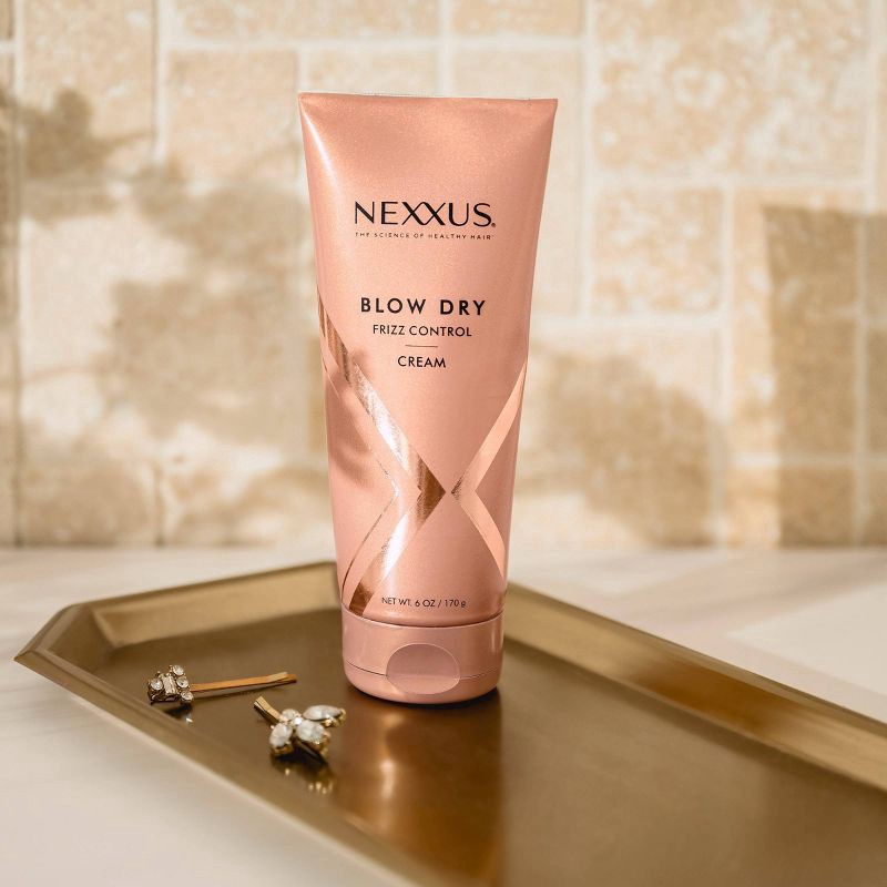 slide 10 of 10, Nexxus Weightless Style Smooth & Full Blow Dry Balm Volumizing Hair Cream - 6 fl oz, 6 fl oz