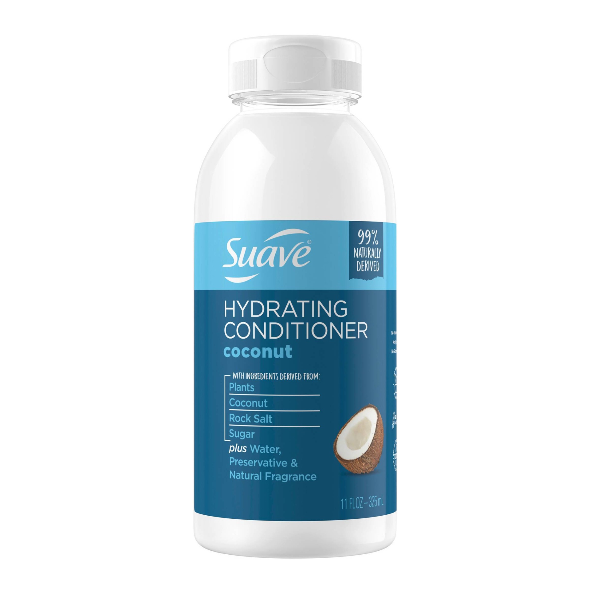 slide 1 of 6, Suave Naturally Derived Coconut Hydrating Conditioner - 11 fl oz, 11 fl oz