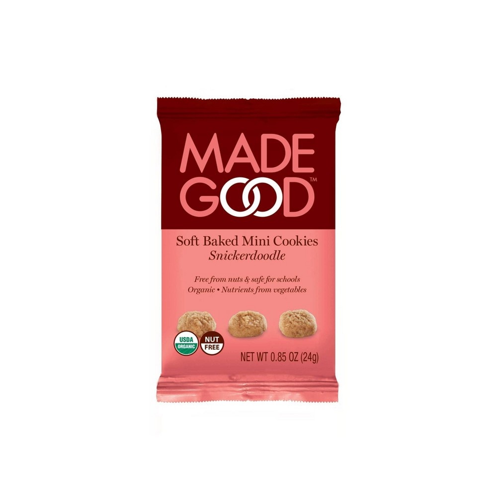 slide 3 of 4, MadeGood Organic Gluten Free Snickerdoodle Soft Baked Cookies - 4.25oz, 4.25 oz