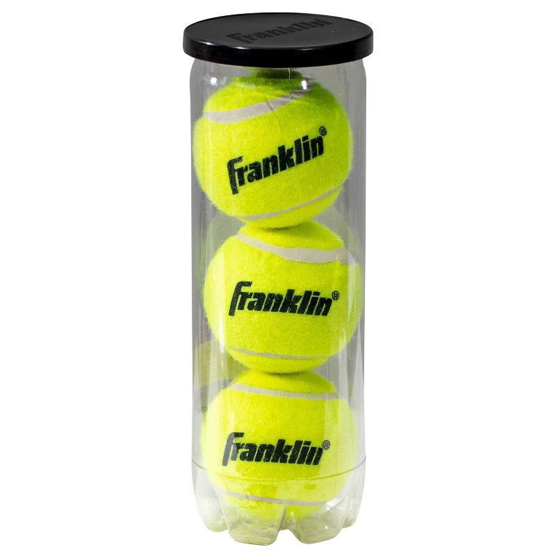 slide 6 of 6, Franklin Sports Practice Tennis Balls Can - 3pk, 3 ct