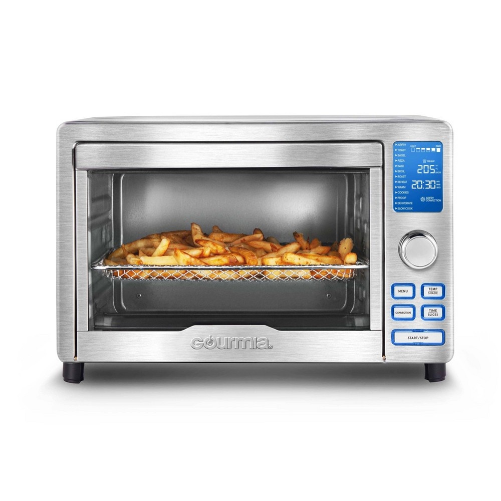 Gourmia Digital Stainless Steel Toaster Oven Air Fryer Silver 80137212