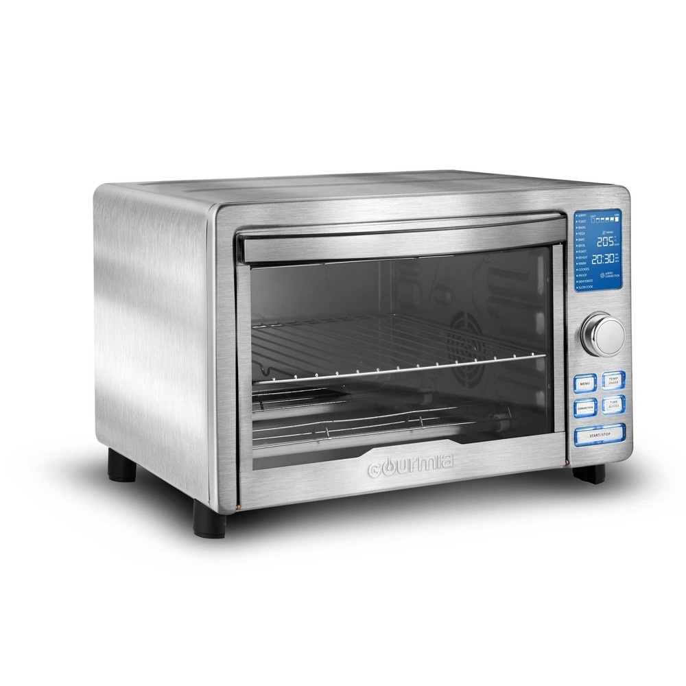 Gourmia Digital Stainless Steel Toaster Oven Air Fryer - Silver 1 ct Gourmia Digital Stainless Steel Toaster Oven Air Fryer Silver 80137212