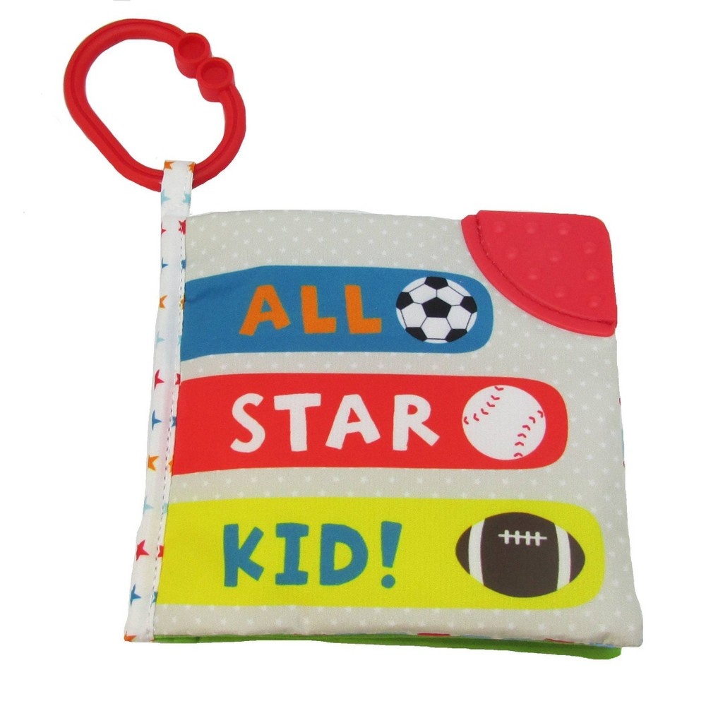 slide 2 of 5, Kids Preferred Little Sports Star Soft Book Gray, 1 ct