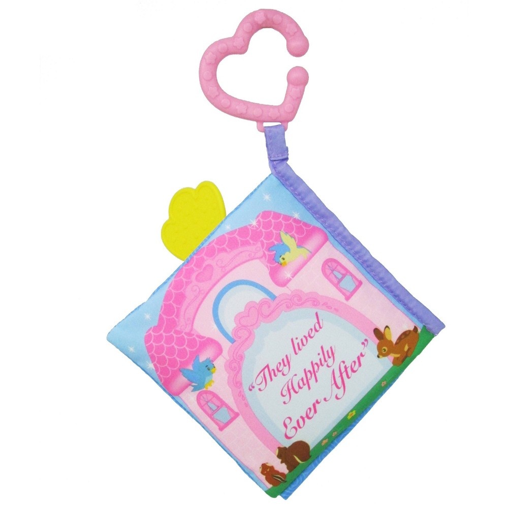 slide 6 of 6, Disney Baby Princess Soft Book Pink, 1 ct