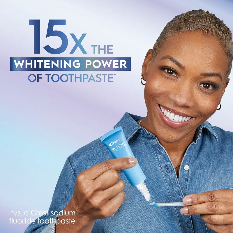 slide 8 of 10, Crest 3DWhite Daily Whitening Serum Advanced Enamel White Teeth Whitening Treatment - 0.63 oz, 0.63 oz