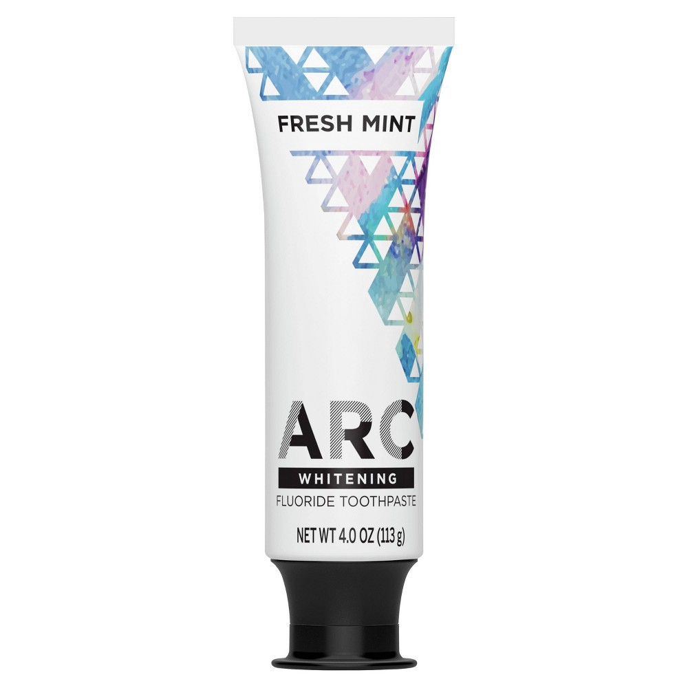 slide 4 of 5, ARC Oral Care Fresh Mint Whitening Fluoride Toothpaste - 4oz, 4 oz