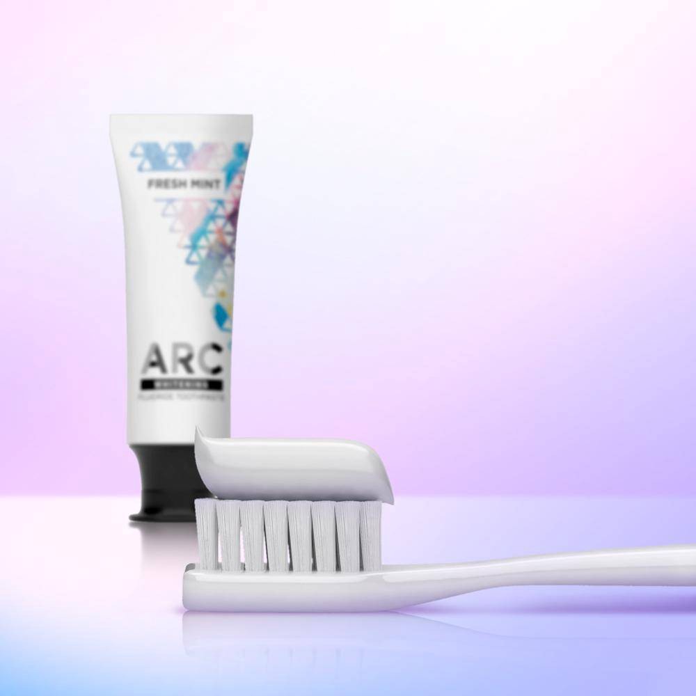 slide 5 of 5, ARC Oral Care Fresh Mint Whitening Fluoride Toothpaste - 4oz, 4 oz