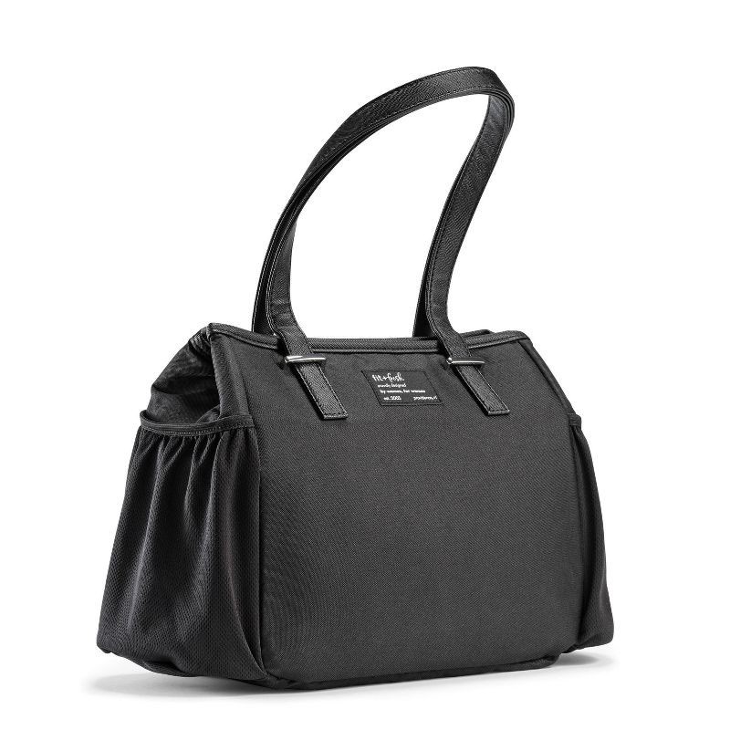 slide 3 of 10, Fit & Fresh Copley Lunch Kit: Nylon Tote with Food Container, BPA-Free, 1 ct