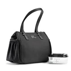 Fit & Fresh Copley Lunch Kit: Nylon Tote with Food Container, BPA-Free