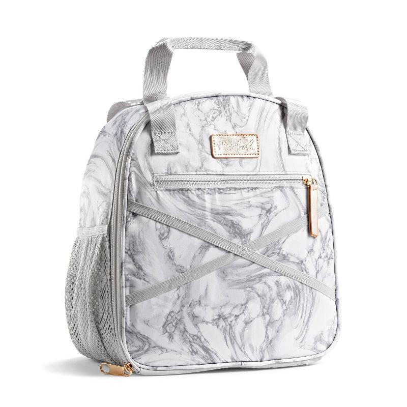 Fit & Fresh Athleisure Carli Lunch Kit Set - Marble