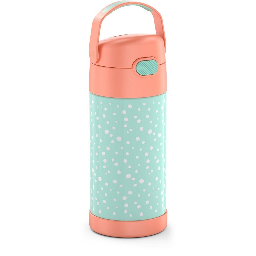 Thermos Funtainer 12 Ounce Stainless Steel Kids Bottle, Pastel Delight