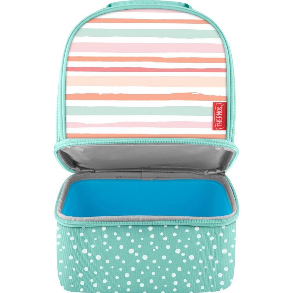 slide 2 of 4, Thermos Kids' Dual Compartment Lunch Box - Pastel Delight, 1 ct