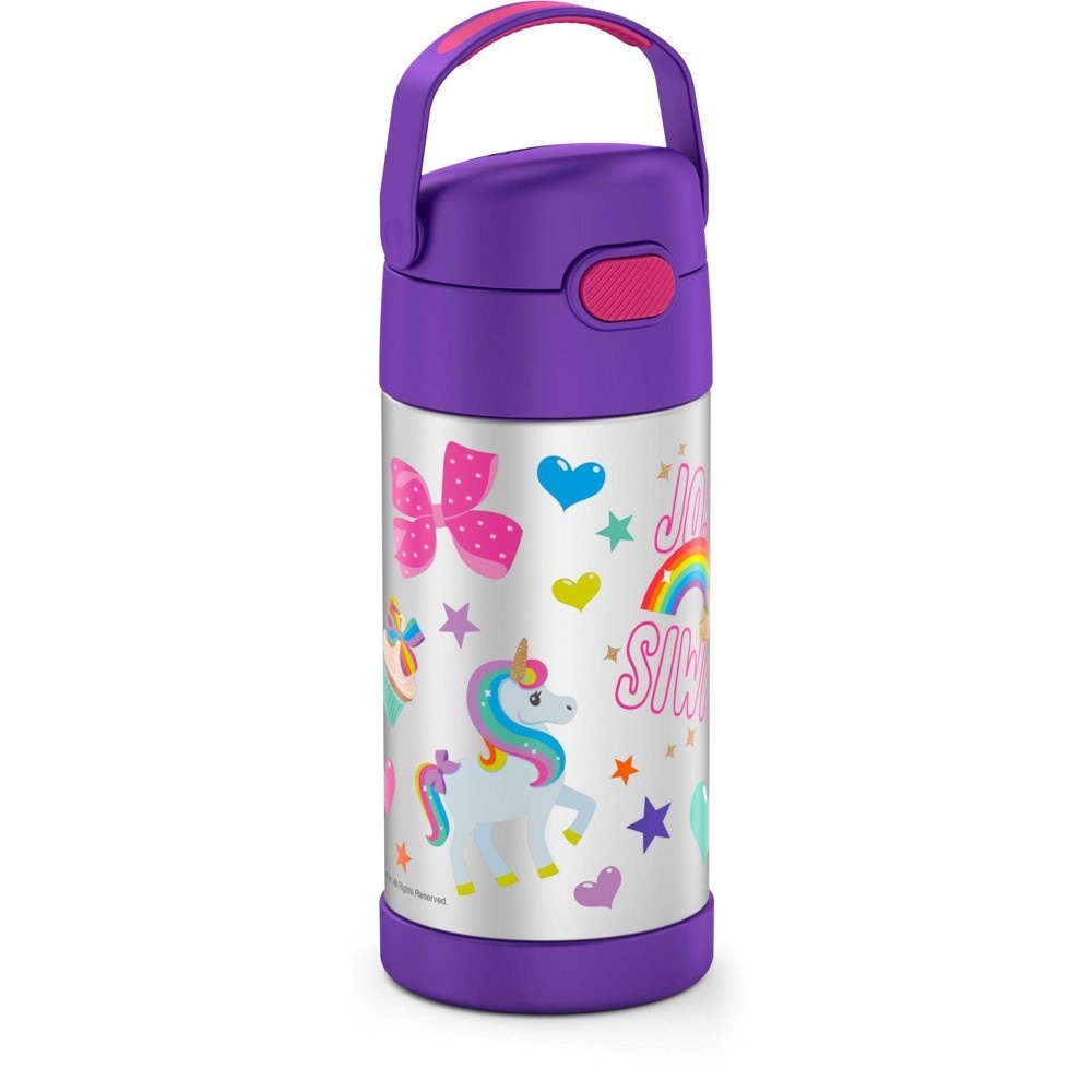 Nickelodeon Thermos 12oz FUNtainer Water Bottle with Bail Handle