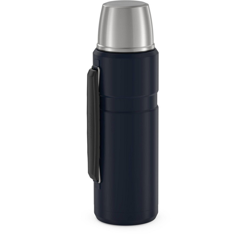 slide 2 of 6, Thermos Stainless King Beverage Bottle - Midnight Blue, 40 oz