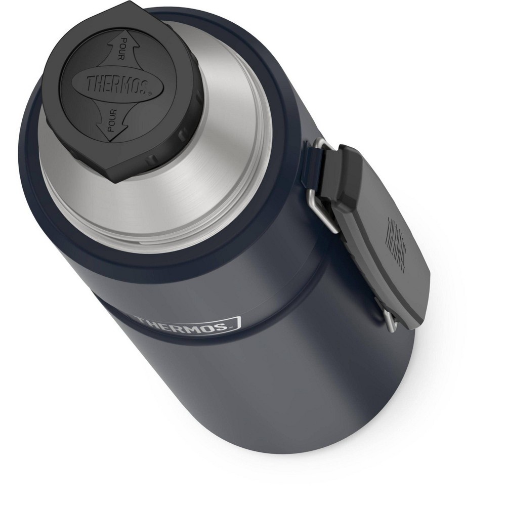slide 5 of 6, Thermos Stainless King Beverage Bottle - Midnight Blue, 40 oz