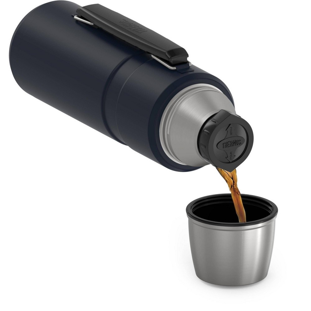 slide 6 of 6, Thermos Stainless King Beverage Bottle - Midnight Blue, 40 oz