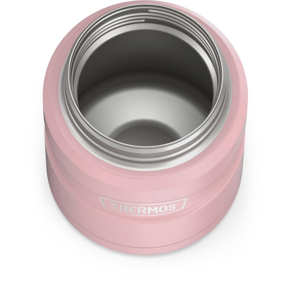 Thermos Icon 16oz Stainless Steel Food Storage Jar With Spoon - Pink :  Target