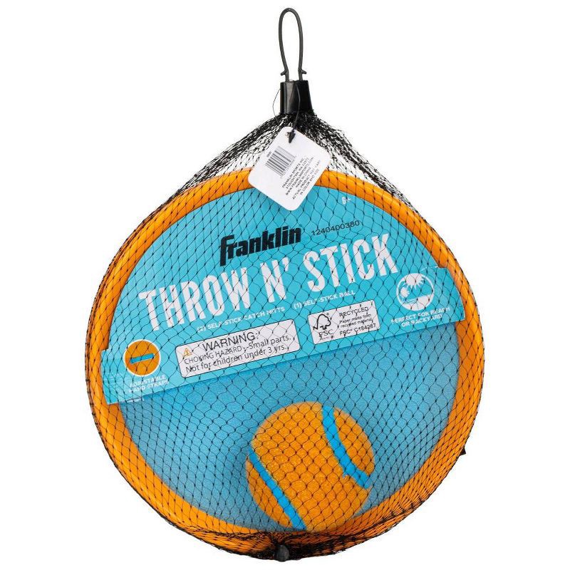 slide 4 of 6, Franklin Sports Throw 'N Stick: Paddleball Set for Ages 6 and Up, 1 ct