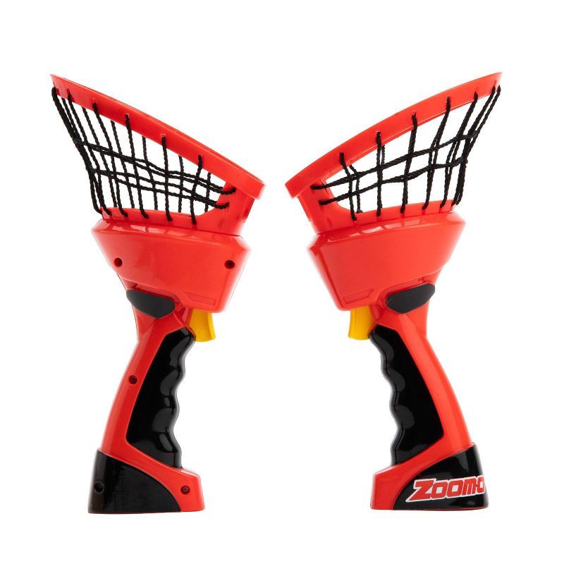 slide 3 of 8, Zoom-O Disc Launcher - 2pk: Outdoor Sports Toys for Kids, 2 ct