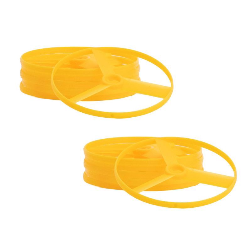 slide 5 of 8, Zoom-O Disc Launcher - 2pk: Outdoor Sports Toys for Kids, 2 ct