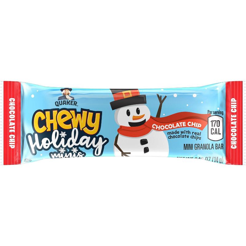 slide 5 of 5, Quaker Chewy Christmas Minis - 13.8oz/28ct, 13.8 oz, 28 ct