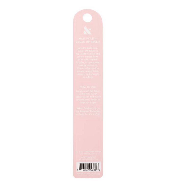 slide 2 of 6, Olive & June Nail Grooming Clean Up Brush, 1 ct