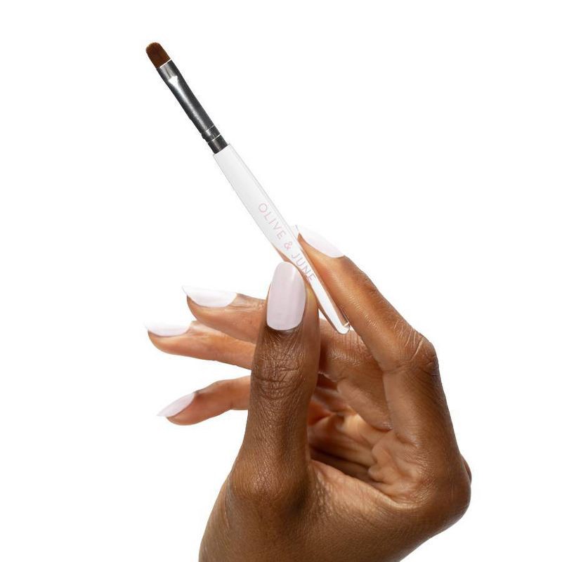 slide 6 of 6, Olive & June Nail Grooming Clean Up Brush, 1 ct