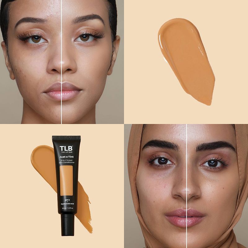 slide 4 of 5, The Lip Bar Just a Tint 3-in-1 Tinted Skin Conditioner with SPF 11 - Beige Bombshell - 1 fl oz, 1 fl oz