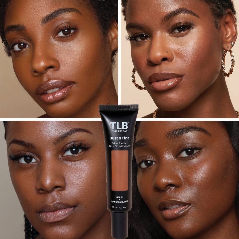 slide 8 of 8, The Lip Bar Just a Tint 3-in-1 Tinted Skin Conditioner with SPF 11 - Almond - 1 fl oz, 1 fl oz