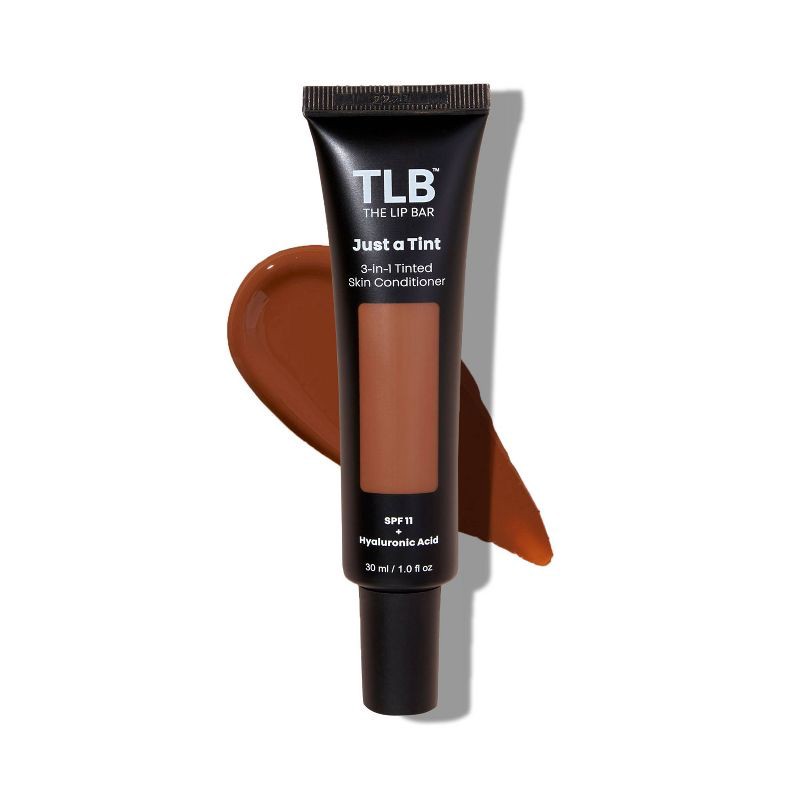 slide 2 of 6, The Lip Bar Just a Tint 3-in-1 Tinted Skin Conditioner with SPF 11 - Mahogany Mami - 1 fl oz, 1 fl oz