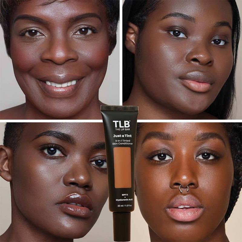 slide 3 of 6, The Lip Bar Just a Tint 3-in-1 Tinted Skin Conditioner with SPF 11 - Mahogany Mami - 1 fl oz, 1 fl oz