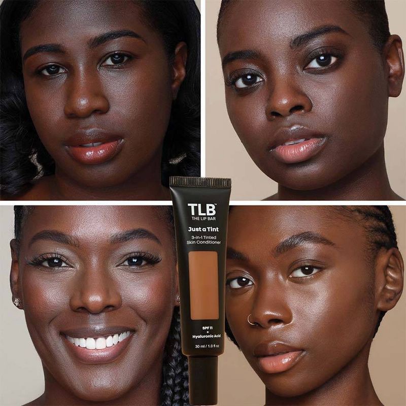 slide 3 of 6, The Lip Bar Just a Tint 3-in-1 Tinted Skin Conditioner with SPF 11 - Chocolate Chip - 1 fl oz, 1 fl oz