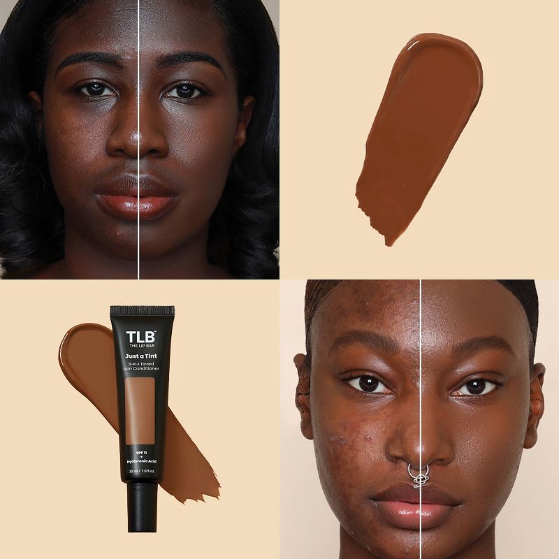 slide 4 of 6, The Lip Bar Just a Tint 3-in-1 Tinted Skin Conditioner with SPF 11 - Chocolate Chip - 1 fl oz, 1 fl oz