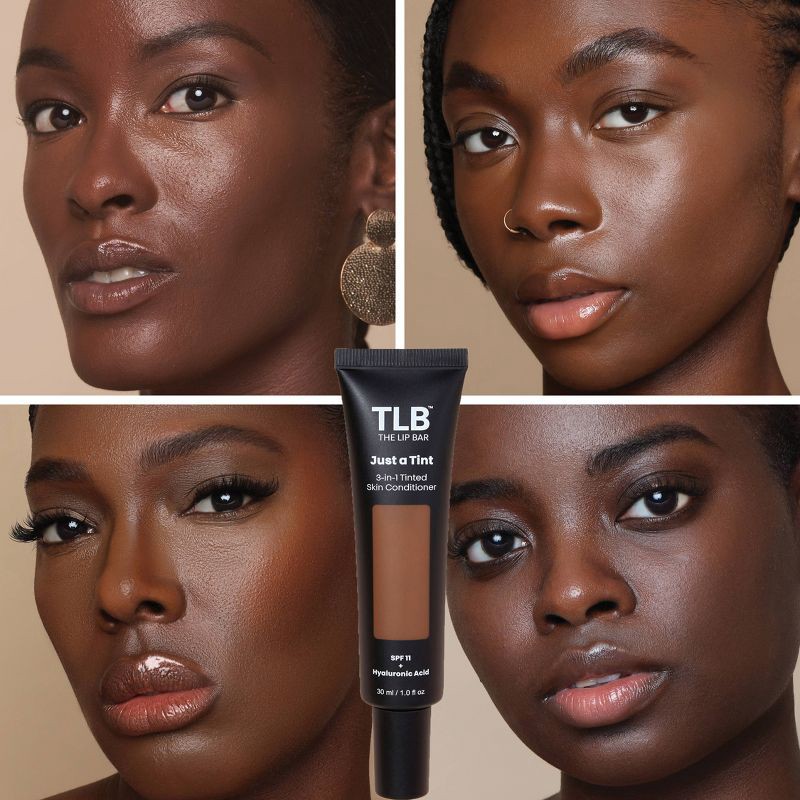 slide 6 of 6, The Lip Bar Just a Tint 3-in-1 Tinted Skin Conditioner with SPF 11 - Chocolate Chip - 1 fl oz, 1 fl oz