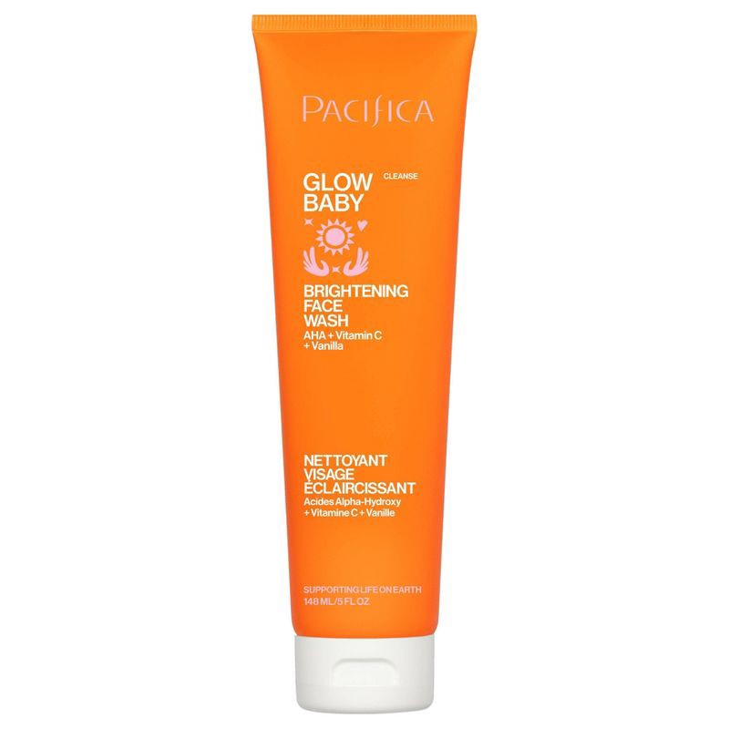 slide 1 of 11, Pacifica Glow Baby Brightening Face Wash - Orange - 5 fl oz, 5 fl oz