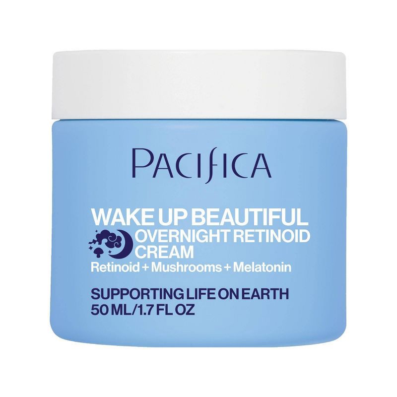 slide 1 of 11, Pacifica Wake Up Beautiful Overnight Retinol Cream - 1.7 fl oz, 1.7 fl oz