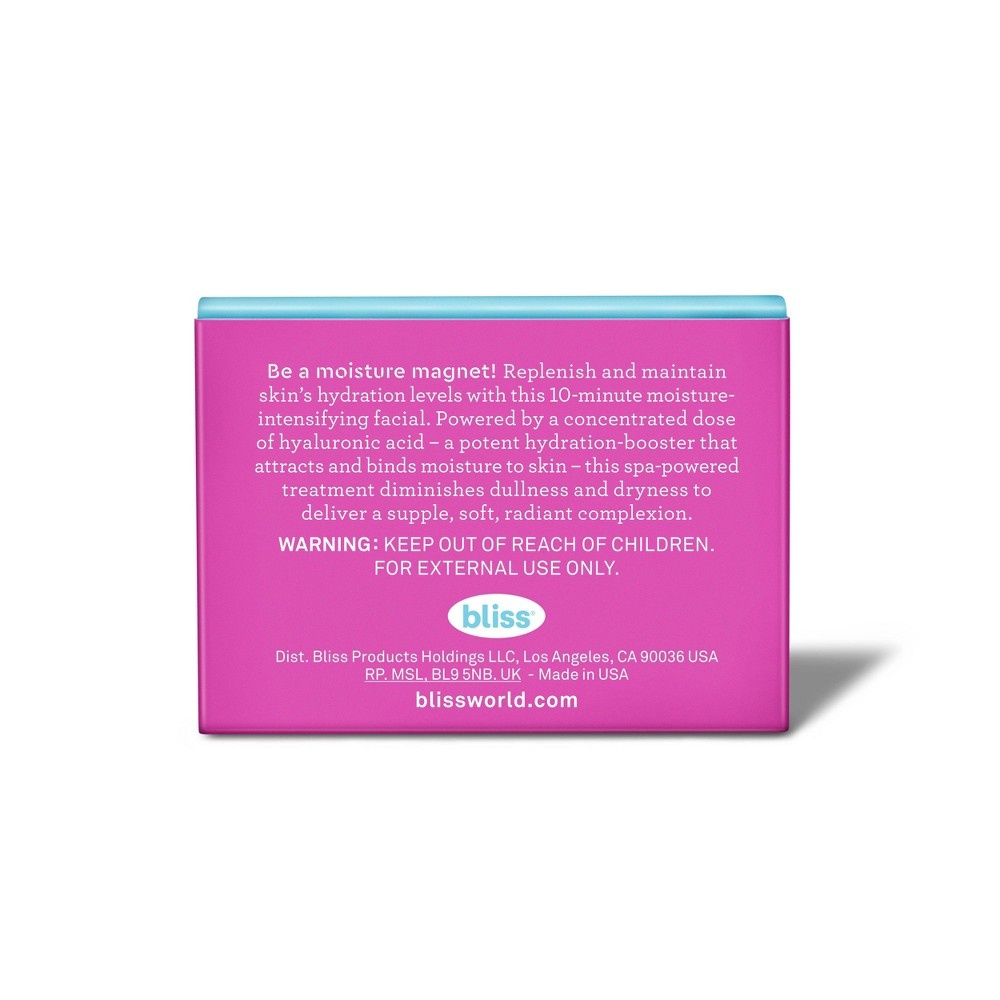 bliss Moisture Intensifier Hyaluronic Acid Facial 0.5 fl oz Shipt