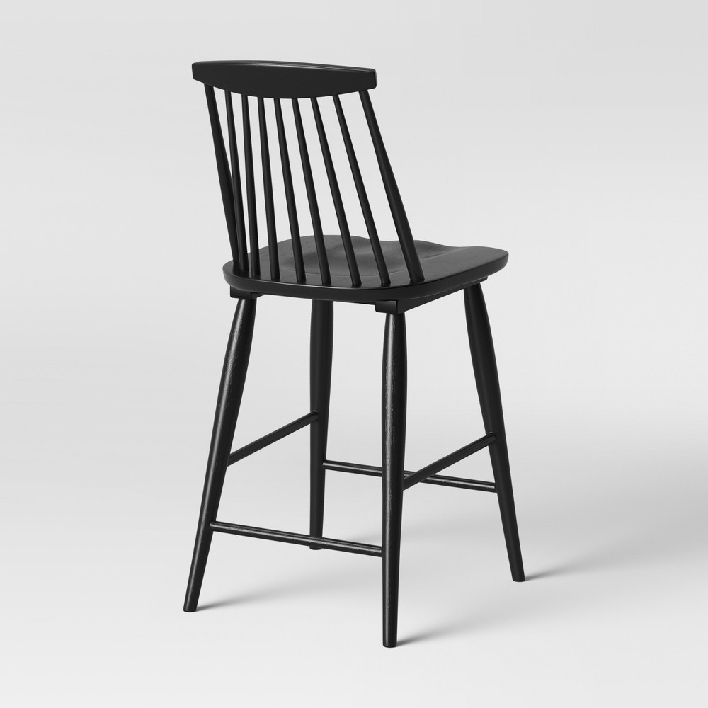 Threshold harwich high back online windsor dining chair black