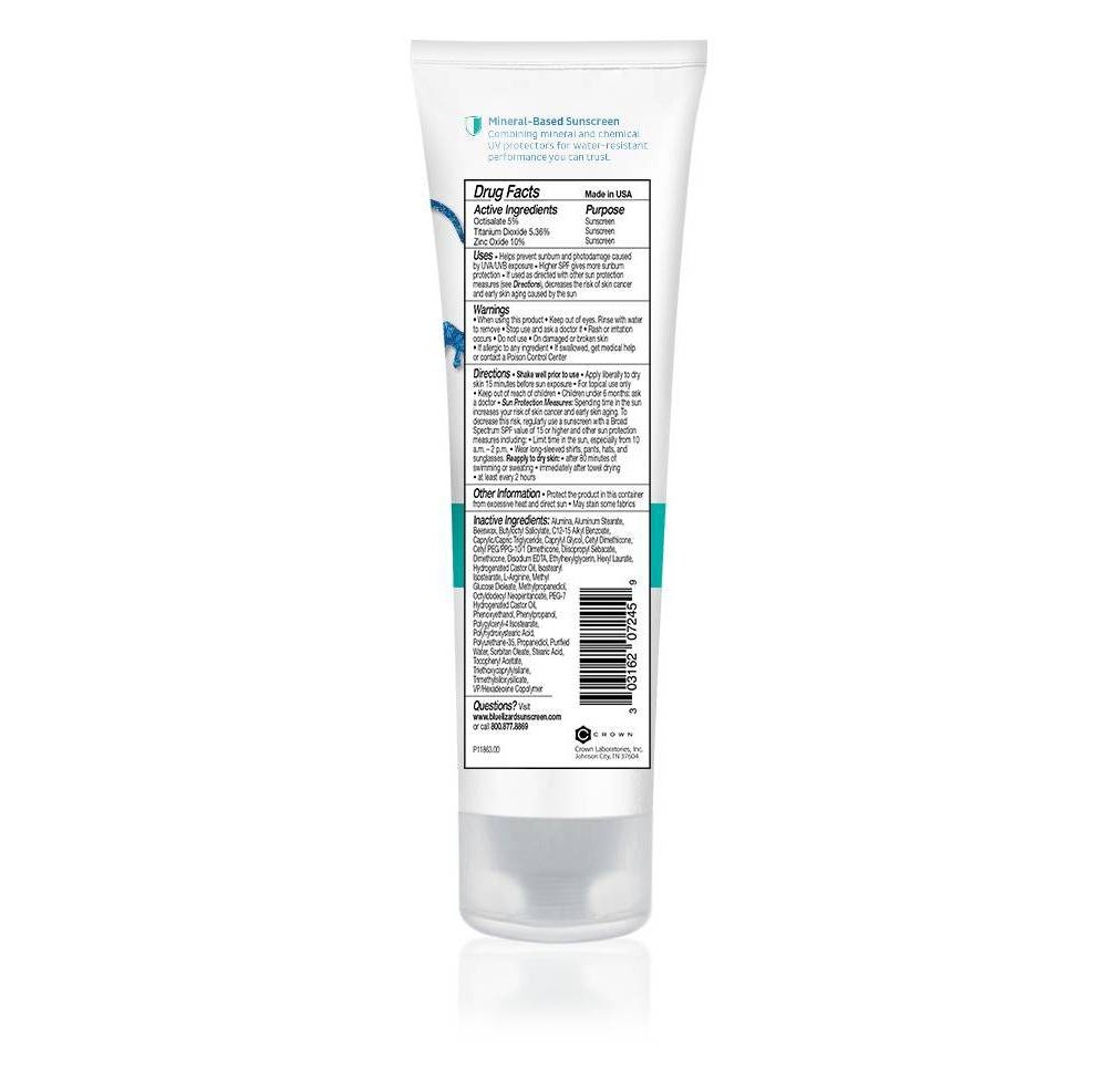 slide 5 of 5, Blue Lizard Active Mineral-Based Sunscreen Lotion - SPF, 50 ct; 5 fl oz