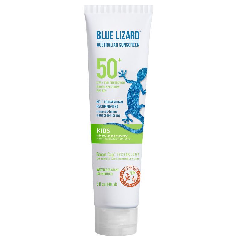 slide 1 of 6, Blue Lizard Kids' Mineral-Based Sunscreen Lotion - SPF 50+ - 5 fl oz, 5 fl oz