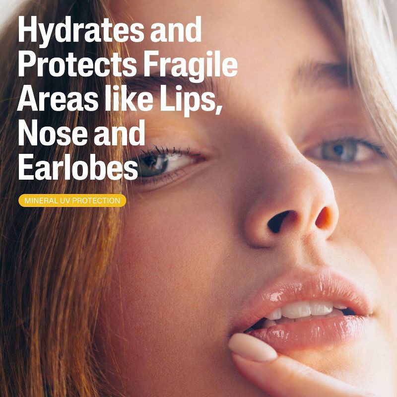 slide 5 of 9, Cetaphil Sheer Mineral Sunscreen Stick SPF 50, Face & Body - 0.5 fl oz, 0.5 fl oz