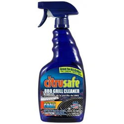 Citrusafe BBQ Grill Cleaner - 23 fl oz: Safe for Porcelain, Stainless & Cast Iron Surfaces, Non-Toxic