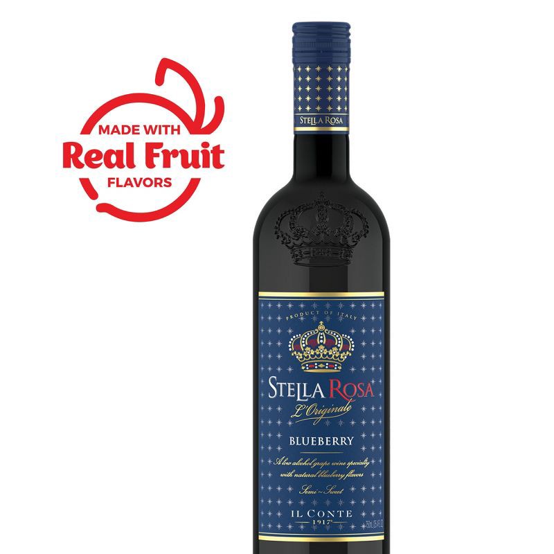 slide 2 of 15, Stella Rosa Blueberry Fruit Wine - 750ml Bottle, 750 ml